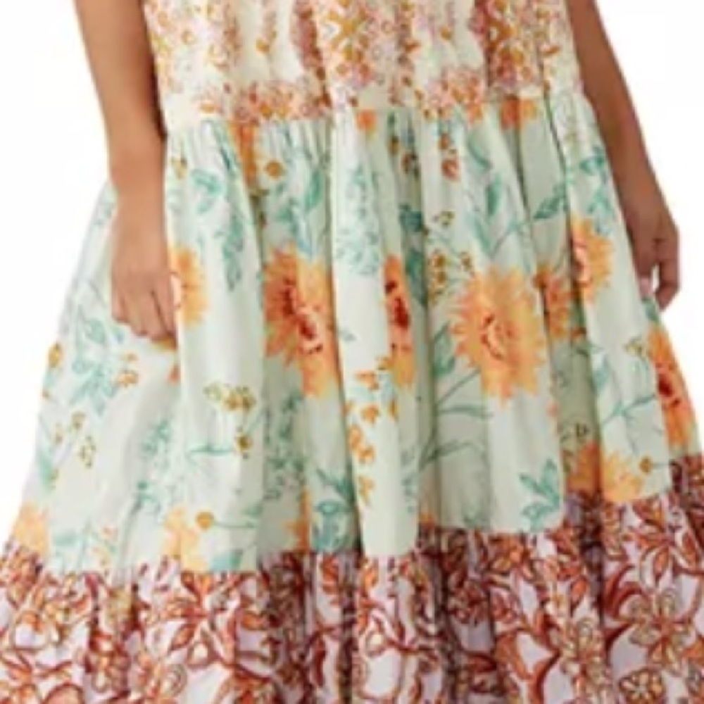 Free People Bluebell Cotton Tiered Maxi Dress - Picture 15 of 15